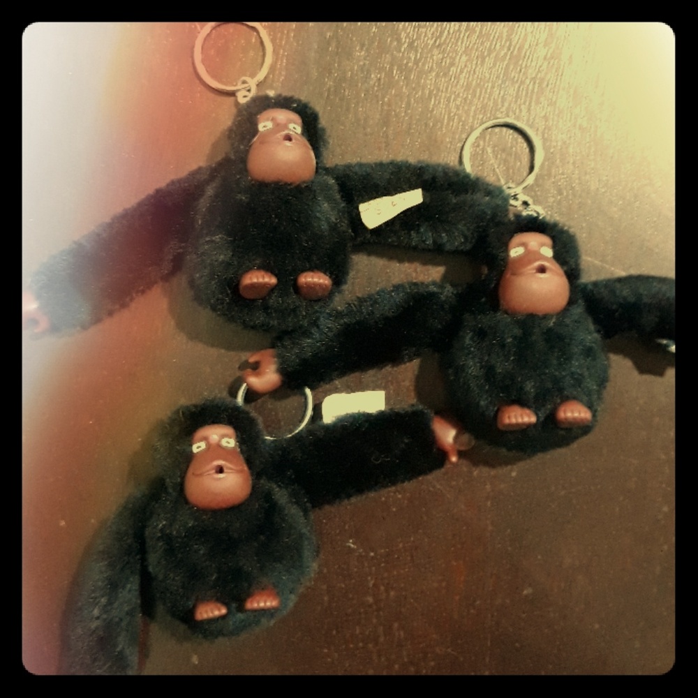 Set of 3 KIPLING Keychains
